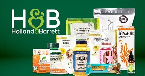 holland and barrett products.